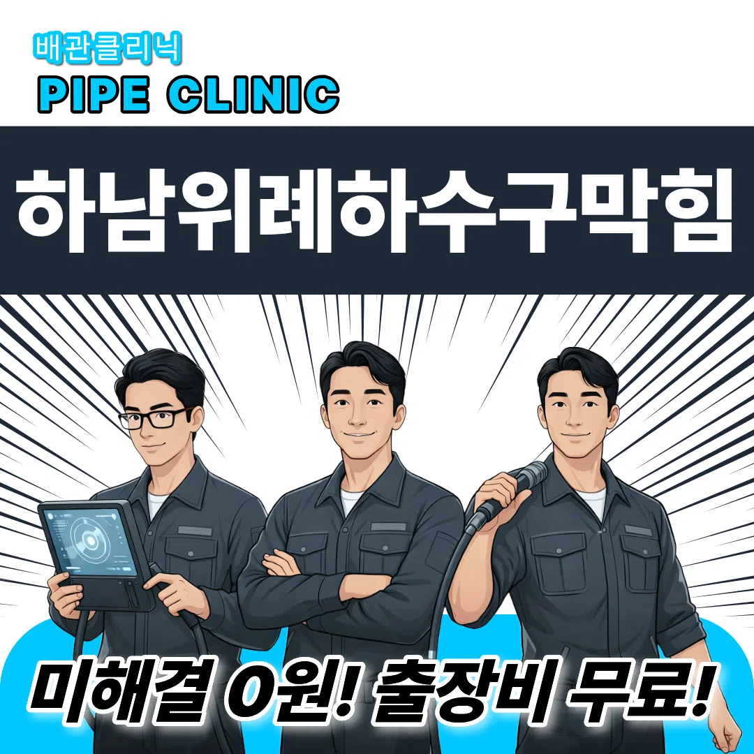 하남 위례 하수구막힘