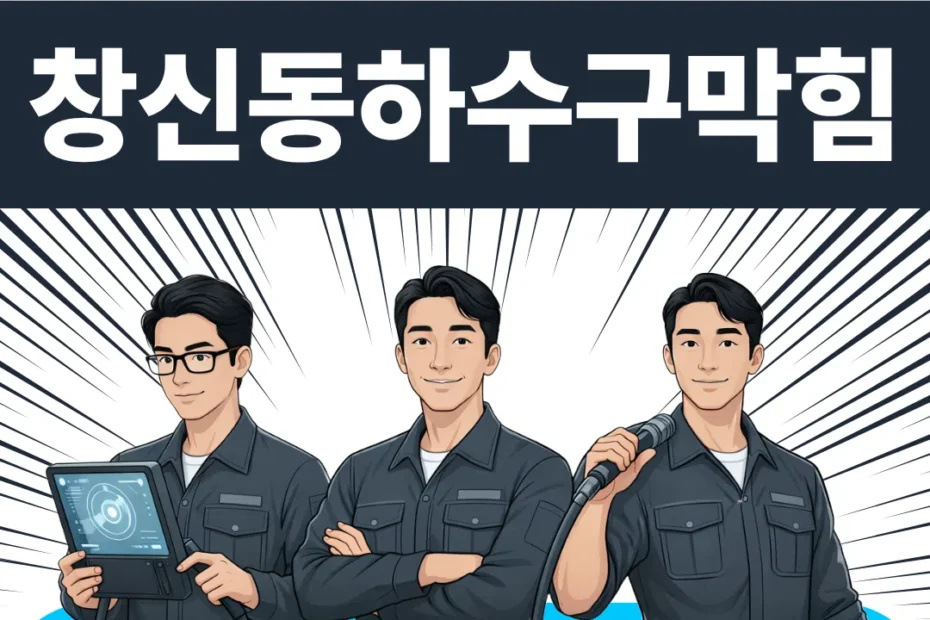 창신동 하수구막힘