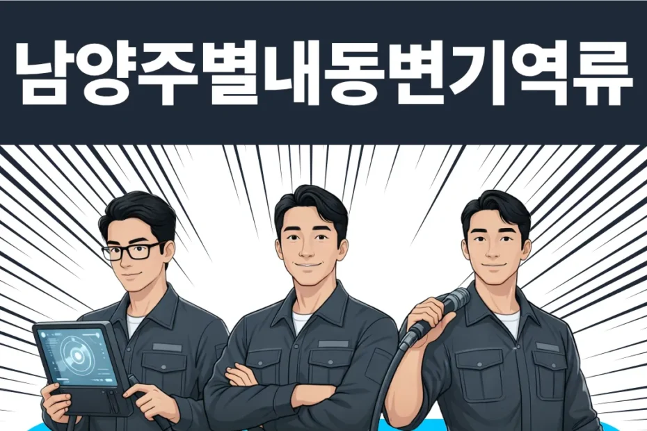 남양주 별내동 변기역류