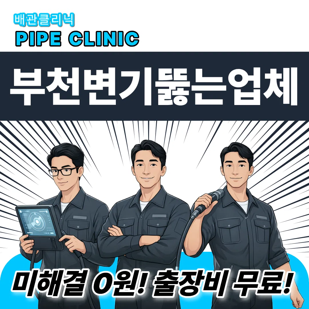 부천 변기 뚫는 업체