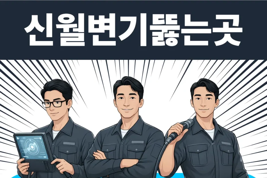 신월 변기 뚫는 곳