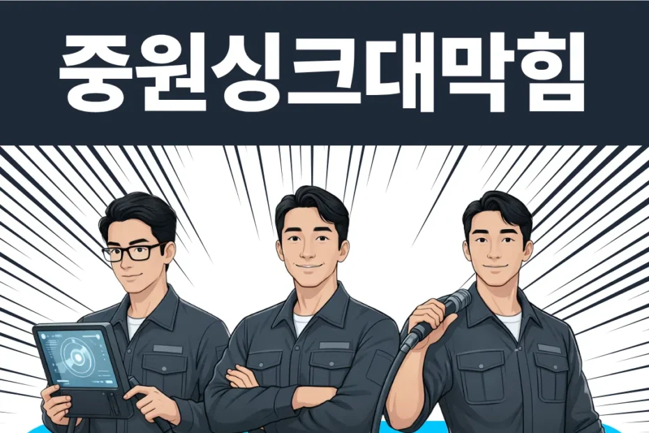중원 싱크대막힘