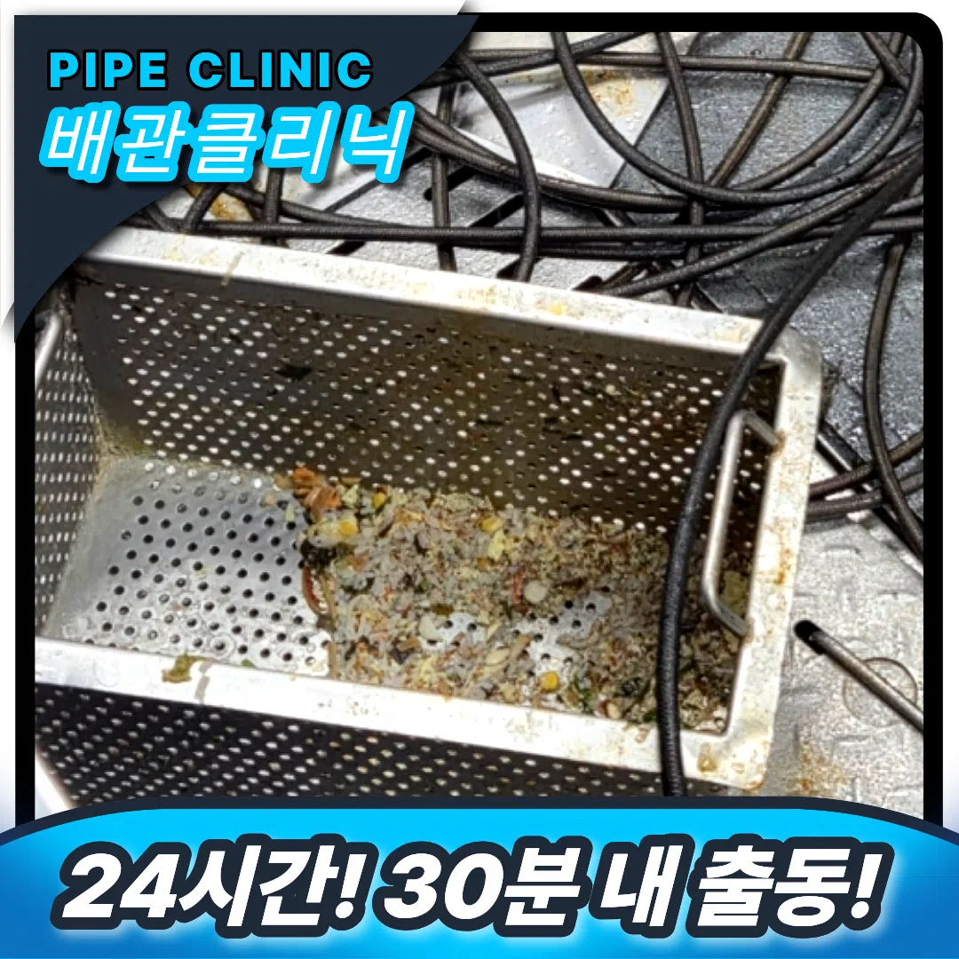 그리스트랩 막힘
