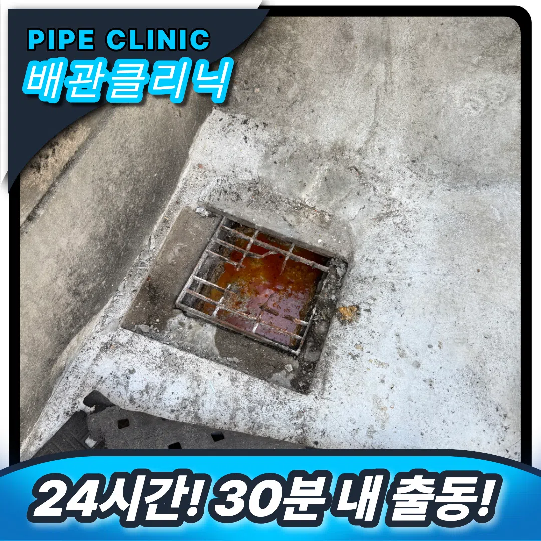 여의도하수구역류